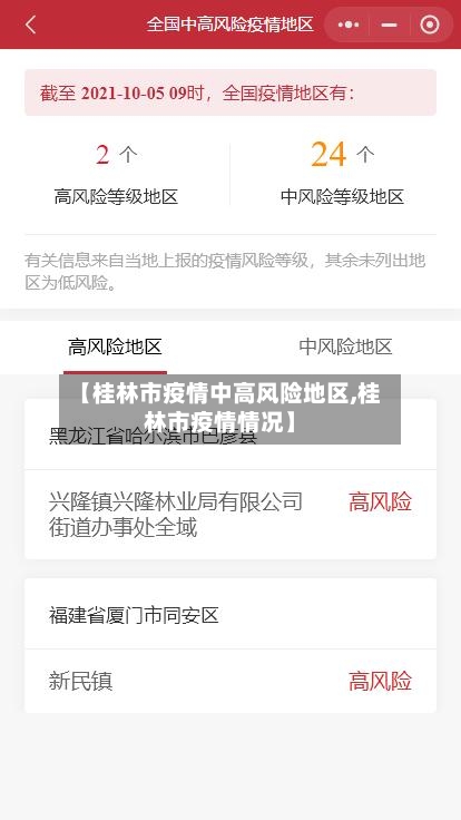 【桂林市疫情中高风险地区,桂林市疫情情况】