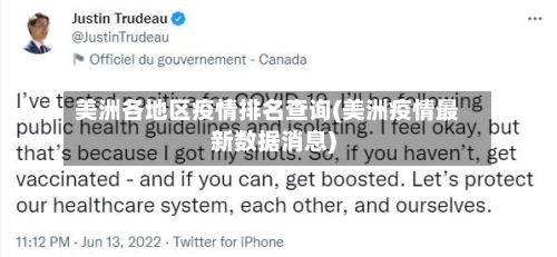 美洲各地区疫情排名查询(美洲疫情最新数据消息)