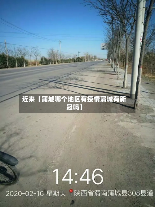 近来【蒲城哪个地区有疫情蒲城有新冠吗】-第2张图片