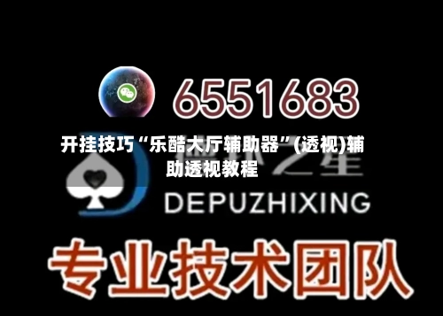 开挂技巧“乐酷大厅辅助器”(透视)辅助透视教程