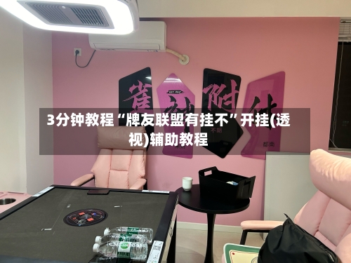 3分钟教程“牌友联盟有挂不”开挂(透视)辅助教程-第3张图片