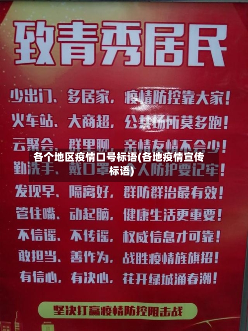 各个地区疫情口号标语(各地疫情宣传标语)
