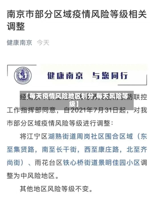 【每天疫情风险地区划分,每天风险等级】